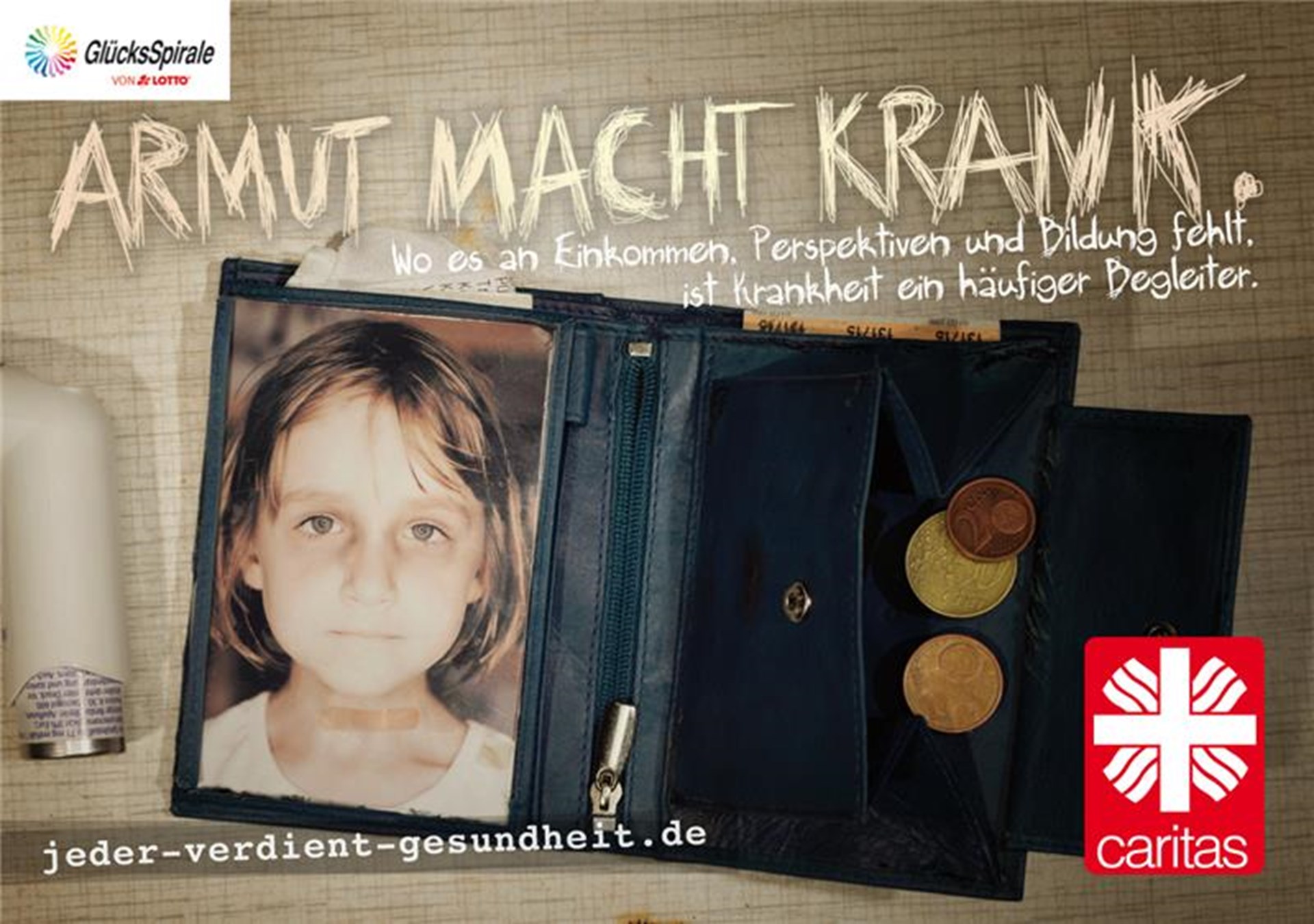 Kampagnen-Plakat 2012. Motiv: Kind