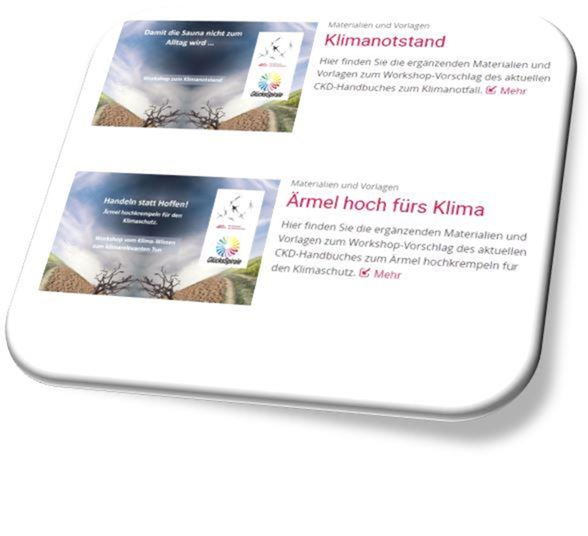 Vorlagen-Materialien-Klima